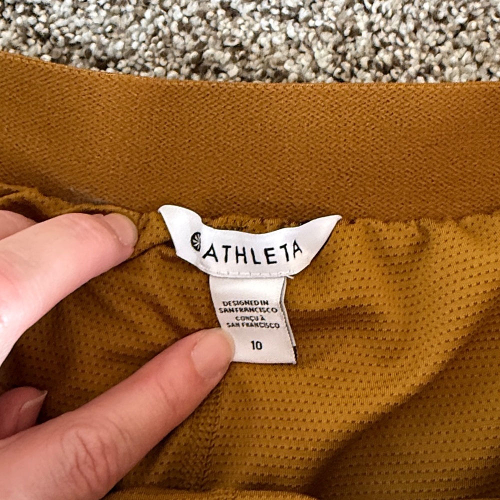 Athleta Mustard skort - Picture 3 of 5